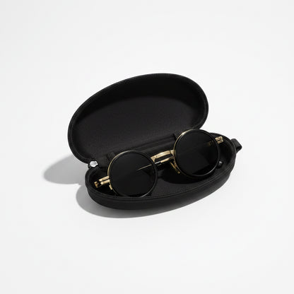 2025 Fashion New Unisex Handmade ND9 Level Sunglasses Stepless Rotating Filter Retro Polarized Sunglass Cycling Sports Glassees