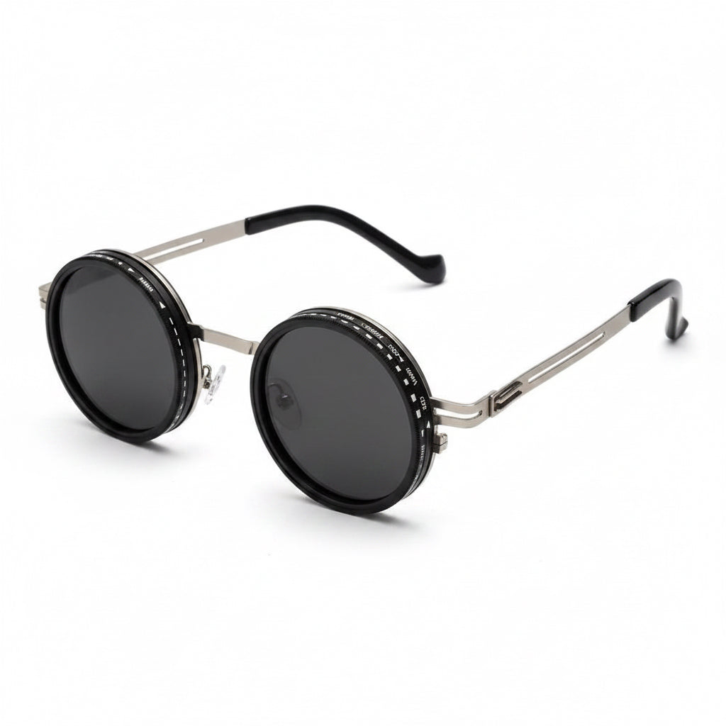 2025 Fashion New Unisex Handmade ND9 Level Sunglasses Stepless Rotating Filter Retro Polarized Sunglass Cycling Sports Glassees